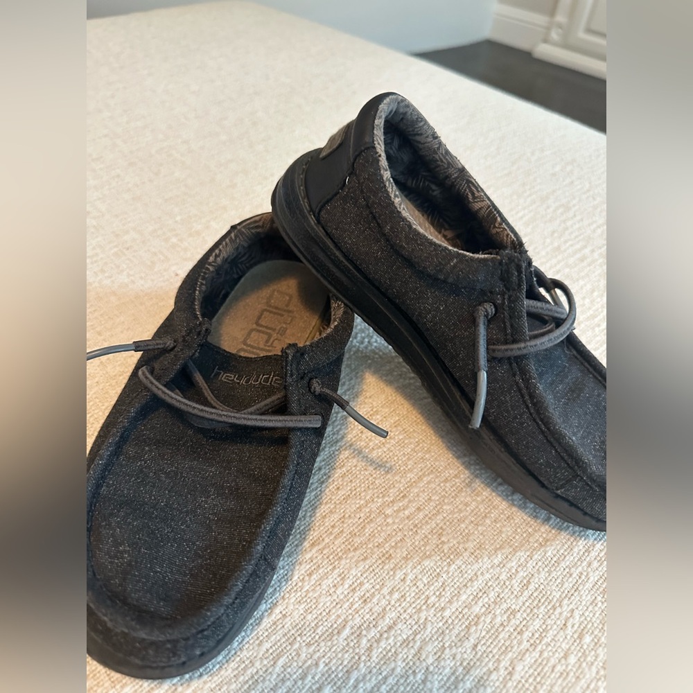 Hey Dude Charcoal Loafers